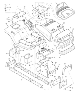 Part Location Diagram of 94218MA Briggs and Stratton DASH, 3510 - BLACK